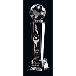 Galaxy Optic Crystal Globe Award-D&G Trophies Inc.-D and G Trophies Inc.