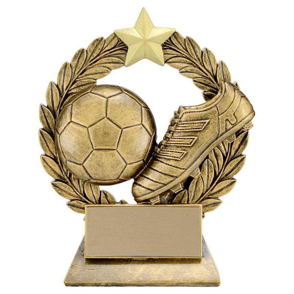 garland soccer resin trophy-D&G Trophies Inc.-D and G Trophies Inc.