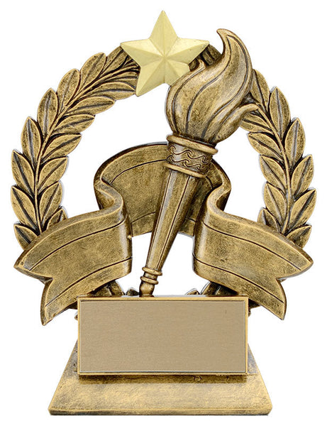 garland victory distinctive resin trophy-D&G Trophies Inc.-D and G Trophies Inc.