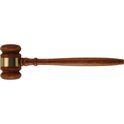genuine walnut gavel-D&G Trophies Inc.-D and G Trophies Inc.