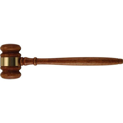 genuine walnut gavel-D&G Trophies Inc.-D and G Trophies Inc.