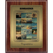 Genuine walnut traditional bevel sublimated hardwood plaque-D&G Trophies Inc.-D and G Trophies Inc.