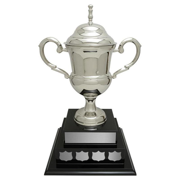 glasgow cup nickel plated brass-D&G Trophies Inc.-D and G Trophies Inc.