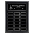 grooved laminate annual plaque cherrywood laminate-D&G Trophies Inc.-D and G Trophies Inc.
