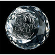 halo paperweight optic crystal giftware-D&G Trophies Inc.-D and G Trophies Inc.