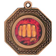 hex medal 1” insert medal-D&G Trophies Inc.-D and G Trophies Inc.