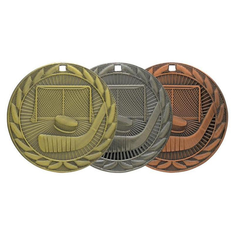 hockey iron medal-D&G Trophies Inc.-D and G Trophies Inc.