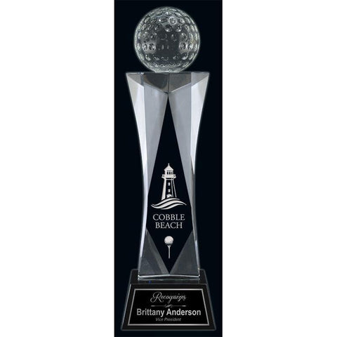 Indian Wells Optic Crystal Award-D&G Trophies Inc.-D and G Trophies Inc.