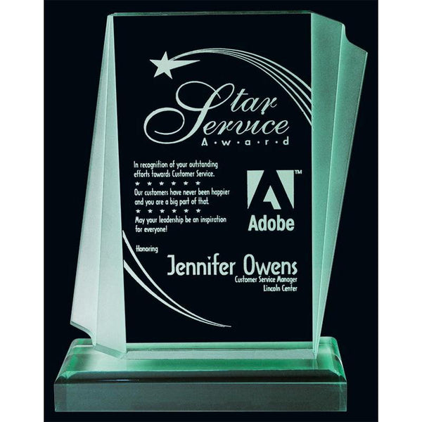 Jade Aztec Jade Acrylic Award-D&G Trophies Inc.-D and G Trophies Inc.