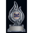 Krystal Flame 2" Holder Acrylic Award-D&G Trophies Inc.-D and G Trophies Inc.