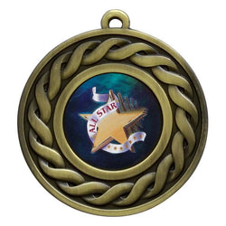 lattice medal 1” insert medal-D&G Trophies Inc.-D and G Trophies Inc.
