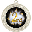 laurel medal bright 1” insert medal-D&G Trophies Inc.-D and G Trophies Inc.