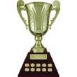 mancini cup - piano base - black piano finish annual award-D&G Trophies Inc.-D and G Trophies Inc.