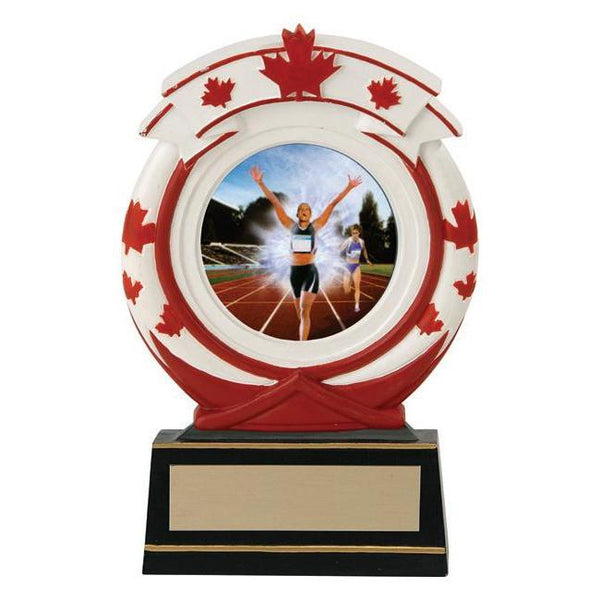 Maple Leaf 2" Insert Holder Resin-D&G Trophies Inc.-D and G Trophies Inc.