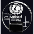 Marquis Circle Optic Crystal Award-D&G Trophies Inc.-D and G Trophies Inc.