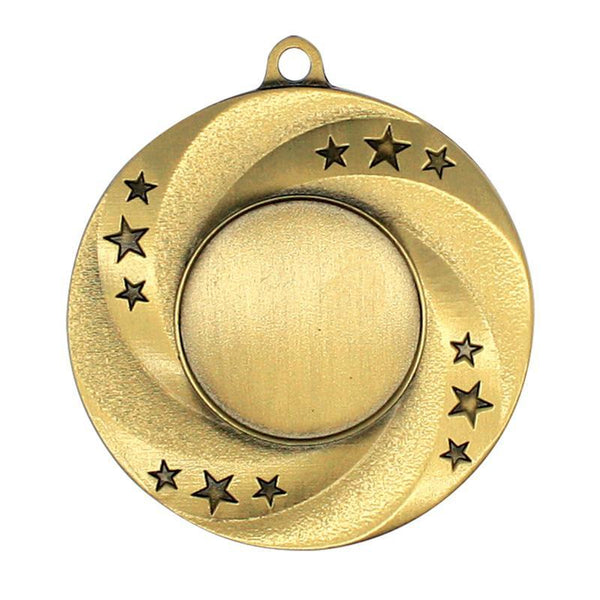 Medal 1" Insert Stars/Swirl-D&G Trophies Inc.-D and G Trophies Inc.