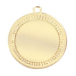 Medal 2" Insert Iron Stars, Bright-D&G Trophies Inc.-D and G Trophies Inc.