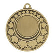 Medal Maple Leaf 1" Insert 2" Dia.-D&G Trophies Inc.-D and G Trophies Inc.