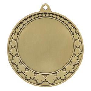 Medal Maple Leaf 2" Insert 2.75" Dia.-D&G Trophies Inc.-D and G Trophies Inc.
