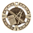 Medal Sport 2.5" Math Gold-D&G Trophies Inc.-D and G Trophies Inc.