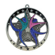 Medal Star Dance 2.75" Dia.-D&G Trophies Inc.-D and G Trophies Inc.