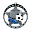 Medal Star Soccer 2.75" Dia.-D&G Trophies Inc.-D and G Trophies Inc.