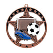 Medal Star Soccer 2.75" Dia.-D&G Trophies Inc.-D and G Trophies Inc.