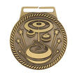 Medal Titan Curling 3" Dia.-D&G Trophies Inc.-D and G Trophies Inc.