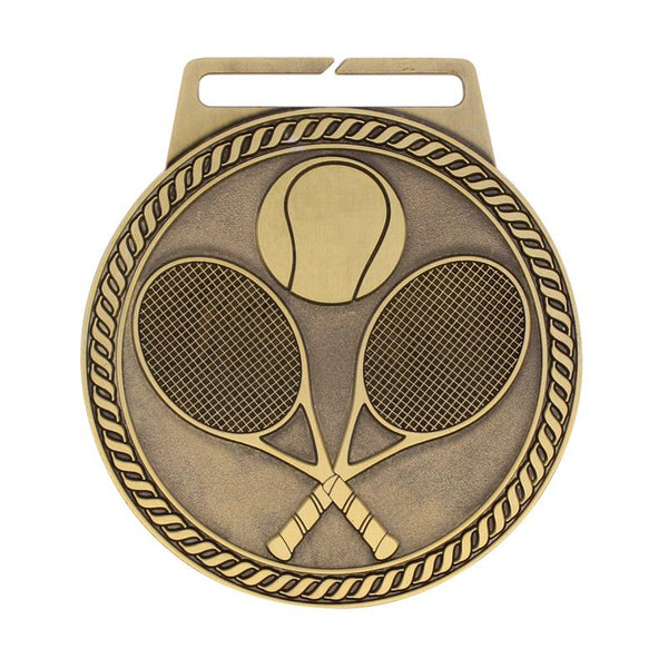Medal Titan Tennis 3" Dia.-D&G Trophies Inc.-D and G Trophies Inc.