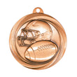 Medal Vortex 2" Football-D&G Trophies Inc.-D and G Trophies Inc.