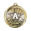 Medal Vortex 2" Honour Roll Gold-D&G Trophies Inc.-D and G Trophies Inc.