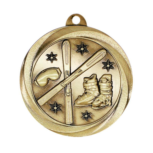 Medal Vortex 2" Skiing-D&G Trophies Inc.-D and G Trophies Inc.