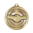 Medal Vortex 2" Sportsmanship Gold-D&G Trophies Inc.-D and G Trophies Inc.