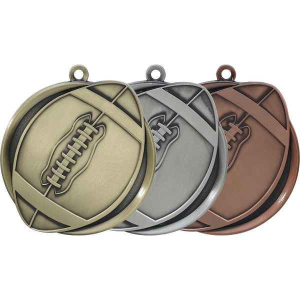 mega medal football-D&G Trophies Inc.-D and G Trophies Inc.