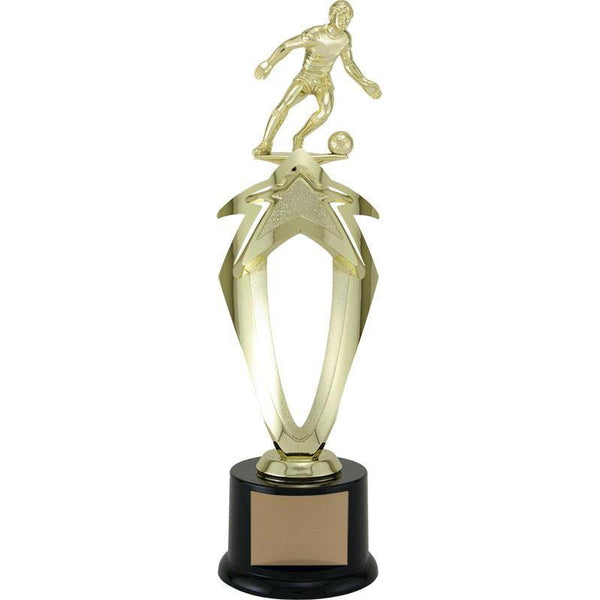 mega star riser achievement award-D&G Trophies Inc.-D and G Trophies Inc.