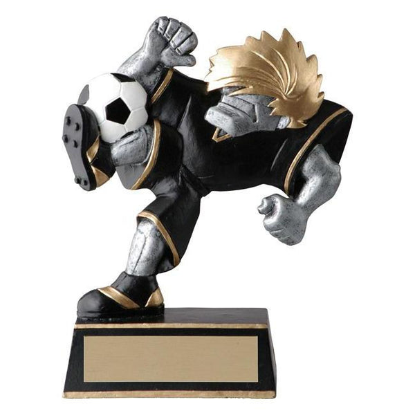 muscle head soccer resin trophy-D&G Trophies Inc.-D and G Trophies Inc.