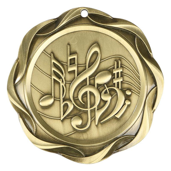 music fusion medal-D&G Trophies Inc.-D and G Trophies Inc.