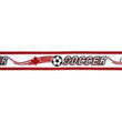 Neck Ribbon w Clip Maple Leaf Soccer-D&G Trophies Inc.-D and G Trophies Inc.