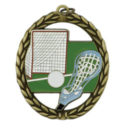 negative space medal lacrosse-D&G Trophies Inc.-D and G Trophies Inc.