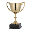 Nickel Plated Cup on Square Base, 8.75"-D&G Trophies Inc.-D and G Trophies Inc.