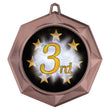 octagon medal 1” insert medal-D&G Trophies Inc.-D and G Trophies Inc.