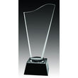 Optic Crystal, Black Base 9.75"-D&G Trophies Inc.-D and G Trophies Inc.