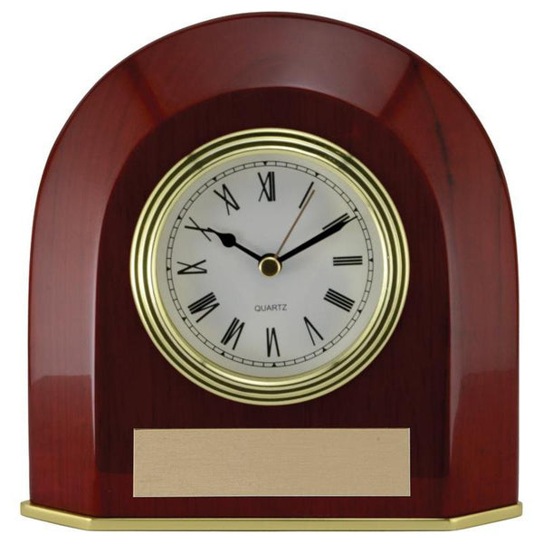 oval elliptical edge clock giftware-D&G Trophies Inc.-D and G Trophies Inc.