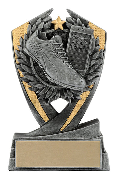 phoenix track distinctive resin trophy-D&G Trophies Inc.-D and G Trophies Inc.