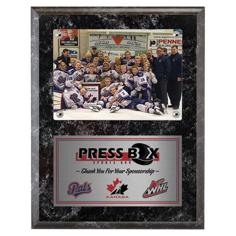 photo holder (recessed) photo plaque-D&G Trophies Inc.-D and G Trophies Inc.