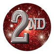 Photo Insert, "2nd" Place 1"-D&G Trophies Inc.-D and G Trophies Inc.