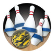 Photo Insert, 5-Pin Bowling 1"-D&G Trophies Inc.-D and G Trophies Inc.
