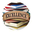 Photo Insert, Academic "Excellence" 1"-D&G Trophies Inc.-D and G Trophies Inc.