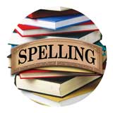 Photo Insert, Academic "Spelling" 1"-D&G Trophies Inc.-D and G Trophies Inc.