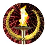 Photo Insert, Victory Torch 1"-D&G Trophies Inc.-D and G Trophies Inc.